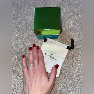 Kate Spade Silver Bow Ring